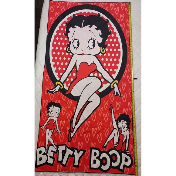 Cute Colorful Cartoon Girl Betty Boop Printed Tapestry Classic Iconic Room Decor - Picture 1 of 10